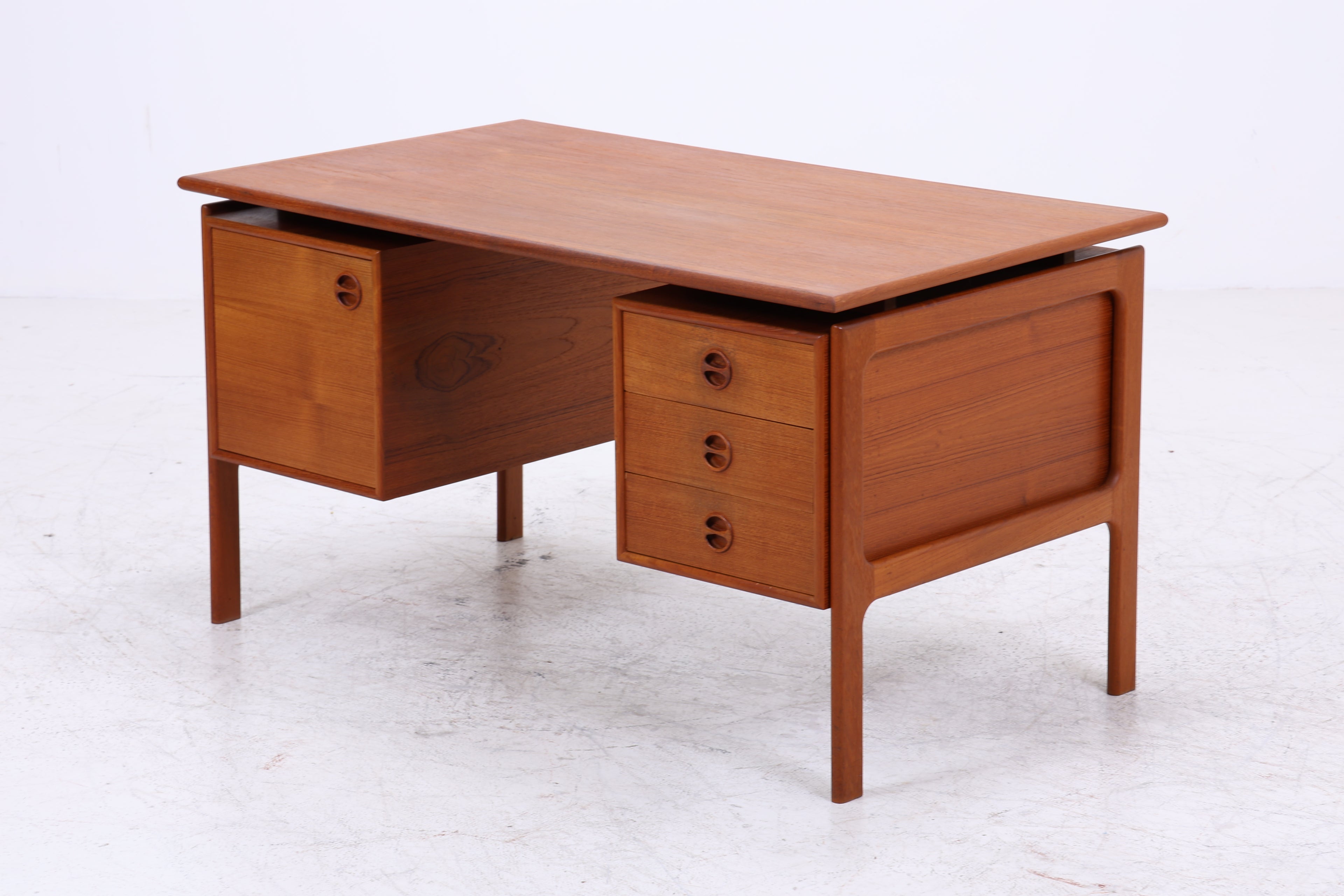 Vintage Teak Schreibtisch von Arne Vodder | Mid Century Arbeitstisch | Danish Design