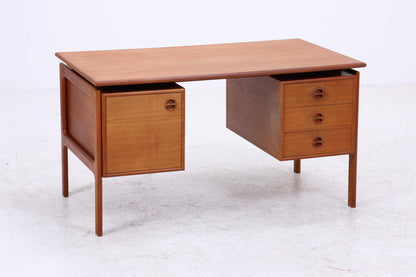 Vintage Teak Schreibtisch von Arne Vodder | Mid Century Arbeitstisch | Danish Design