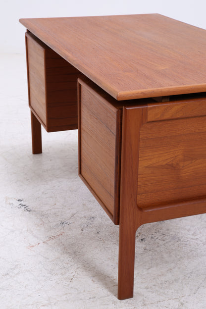 Vintage Teak Schreibtisch von Arne Vodder | Mid Century Arbeitstisch | Danish Design