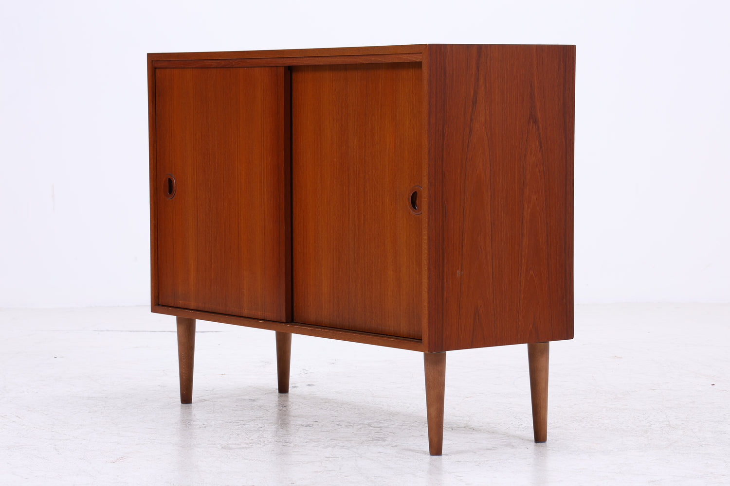 Vintage Teak Kommode von Musterring  | Mid Century Schiebetürenschrank | Danish Design