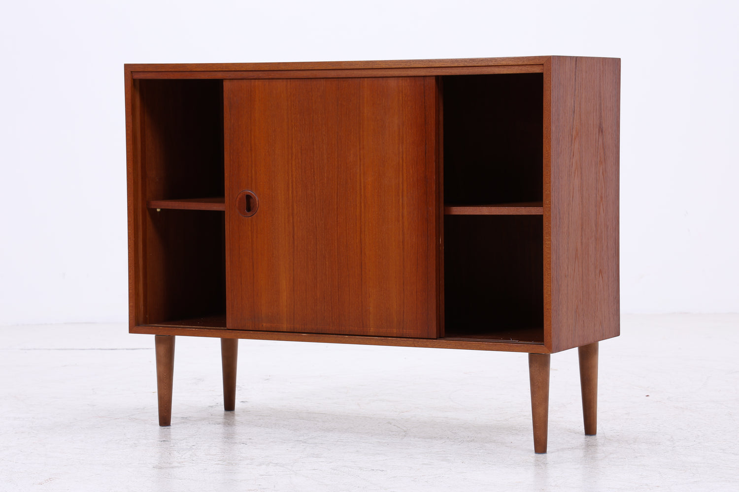 Vintage Teak Kommode von Musterring  | Mid Century Schiebetürenschrank | Danish Design