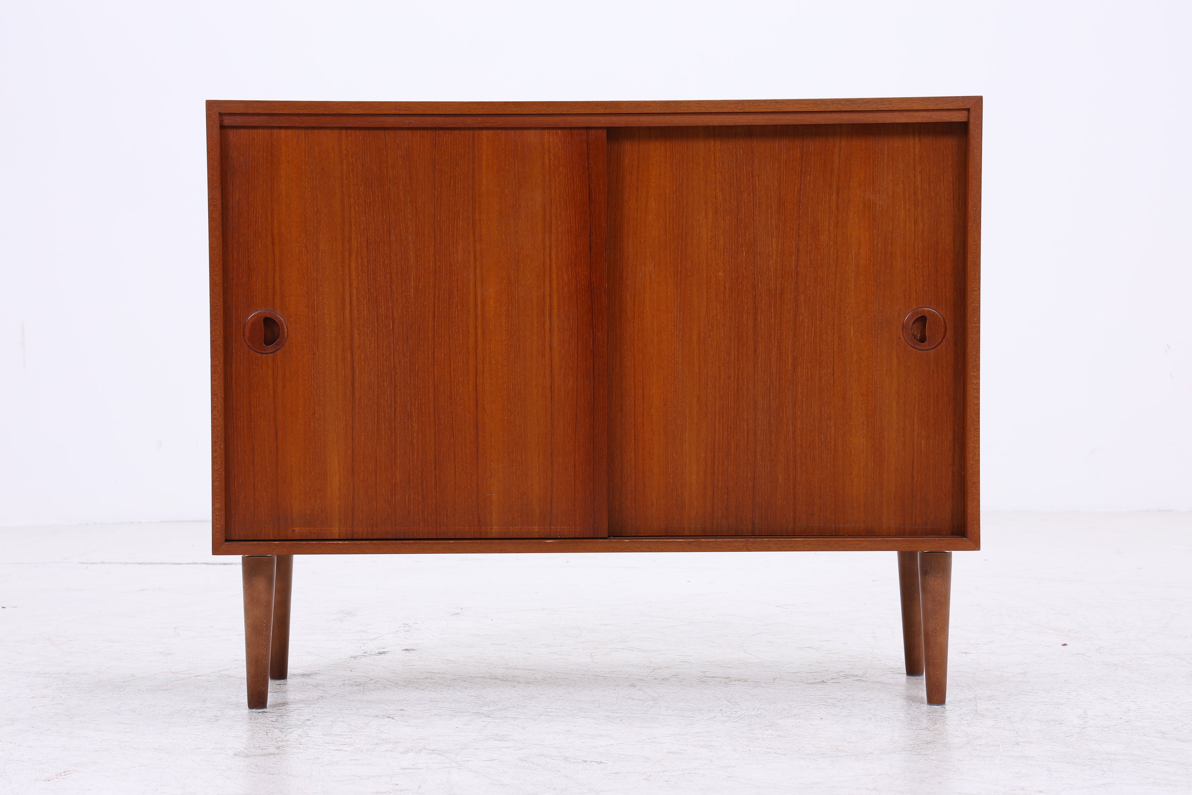 Vintage Teak Kommode von Musterring  | Mid Century Schiebetürenschrank | Danish Design