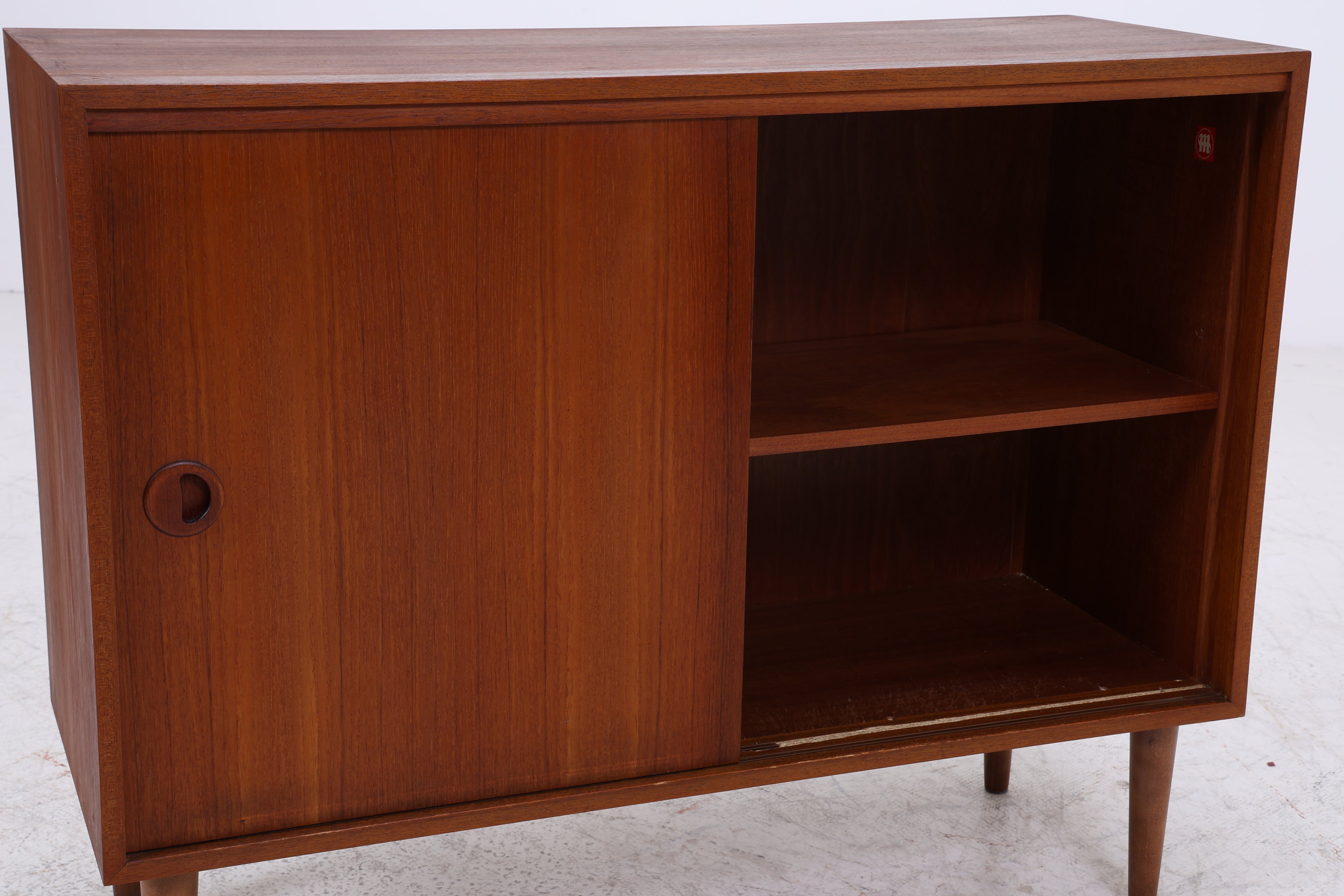 Vintage Teak Kommode von Musterring  | Mid Century Schiebetürenschrank | Danish Design