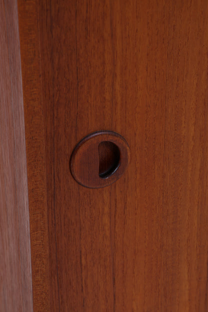 Vintage Teak Kommode von Musterring  | Mid Century Schiebetürenschrank | Danish Design