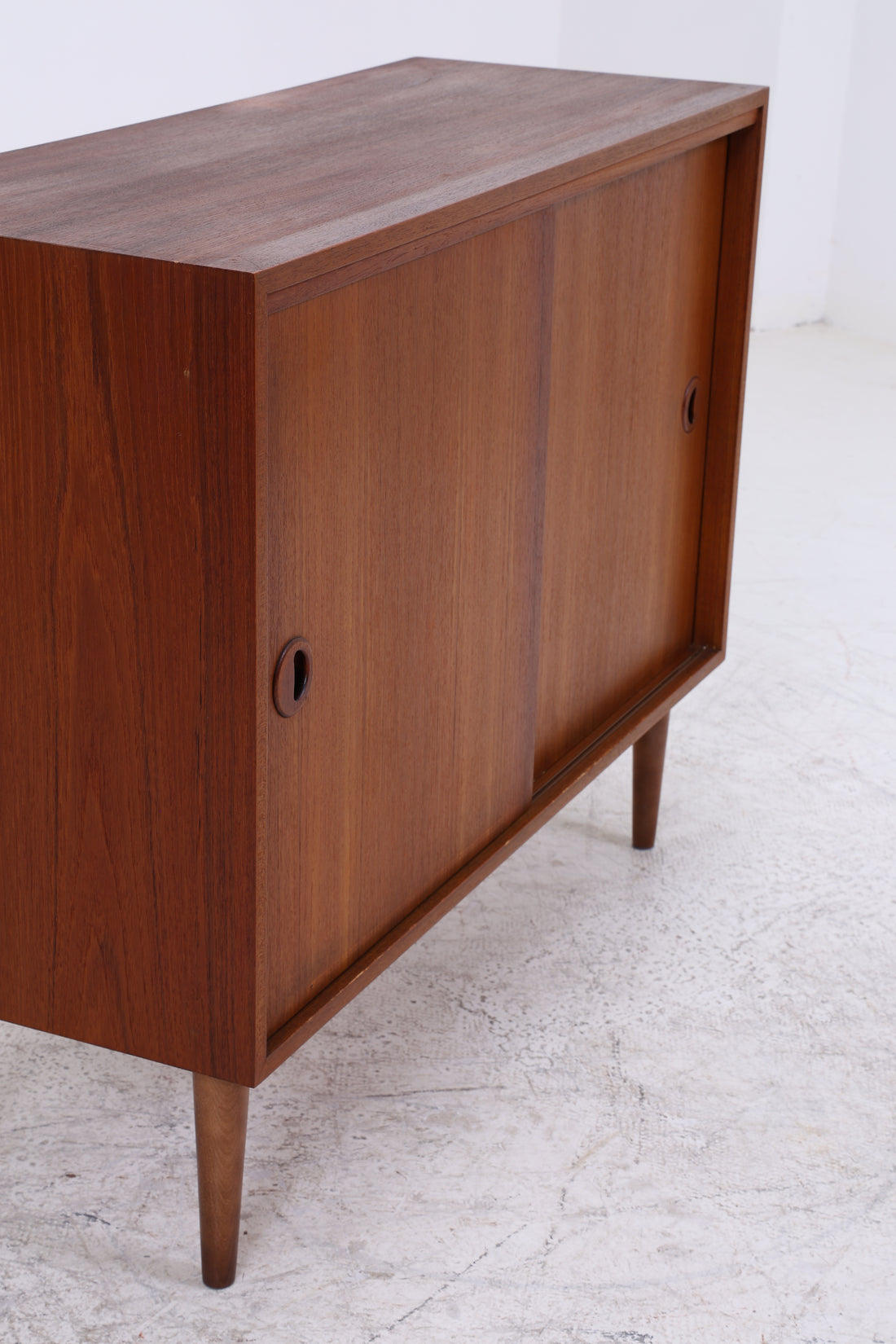 Vintage Teak Kommode von Musterring  | Mid Century Schiebetürenschrank | Danish Design
