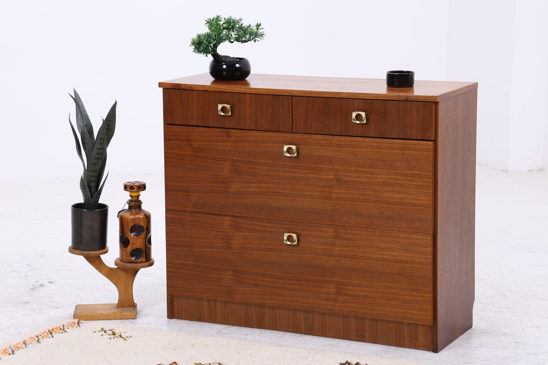 Vintage Schuhkommode | Mid Century Flurschrank | 60er Jahre