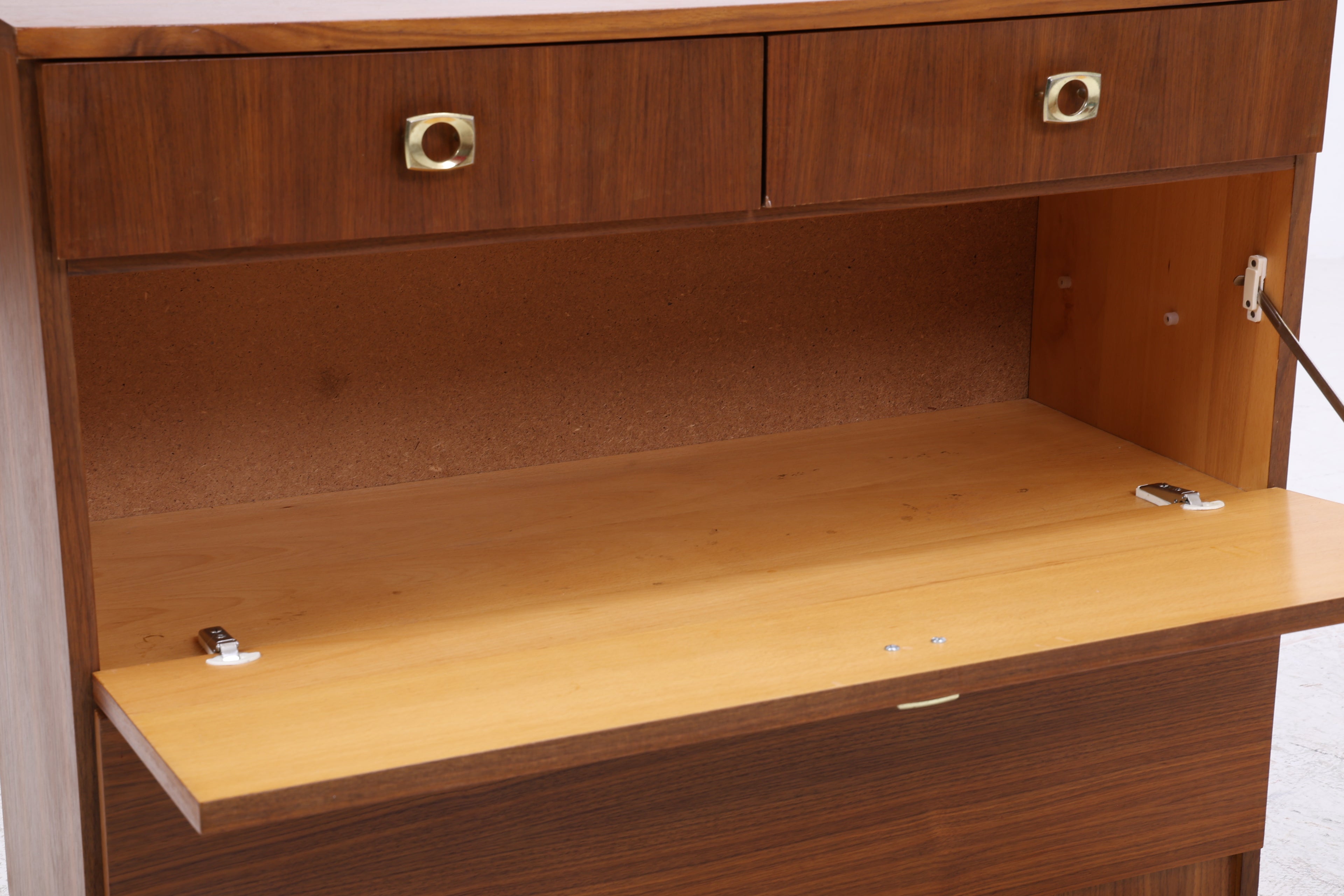 Vintage Schuhkommode | Mid Century Flurschrank | 60er Jahre
