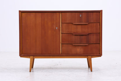 Vintage Nussbaum Kommode | Mid Century Schubladenkommode | 60er Jahre