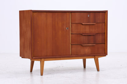 Vintage Nussbaum Kommode | Mid Century Schubladenkommode | 60er Jahre