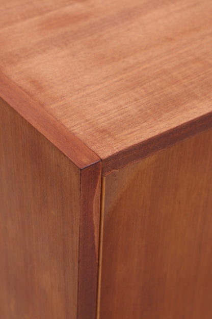 Vintage Nussbaum Kommode | Mid Century Schubladenkommode | 60er Jahre