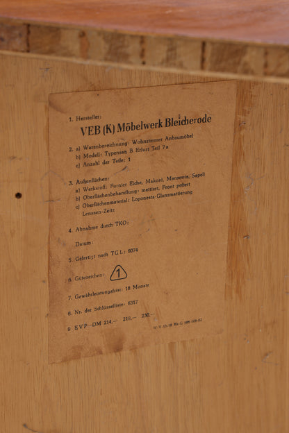 Vintage Eckkommode | Mid Century Eckschrank | 1960er Jahre