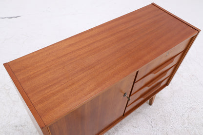 Vintage Nussbaum Kommode | Mid Century Schubladenkommode | 60er Jahre