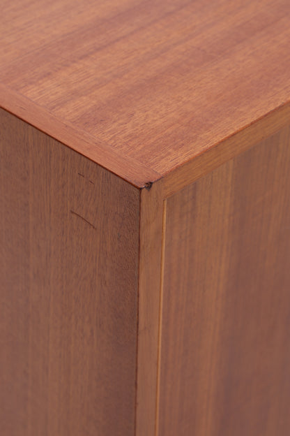 Vintage Nussbaum Kommode | Mid Century Schubladenkommode | 60er Jahre