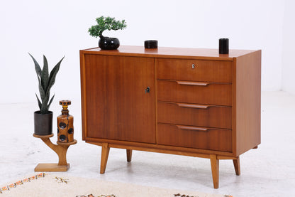 Vintage Nussbaum Kommode | Mid Century Schubladenkommode | 60er Jahre