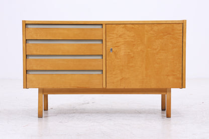 Vintage Hellerau Kommode | Mid Century Birke Schubladenkommode | DDR Design