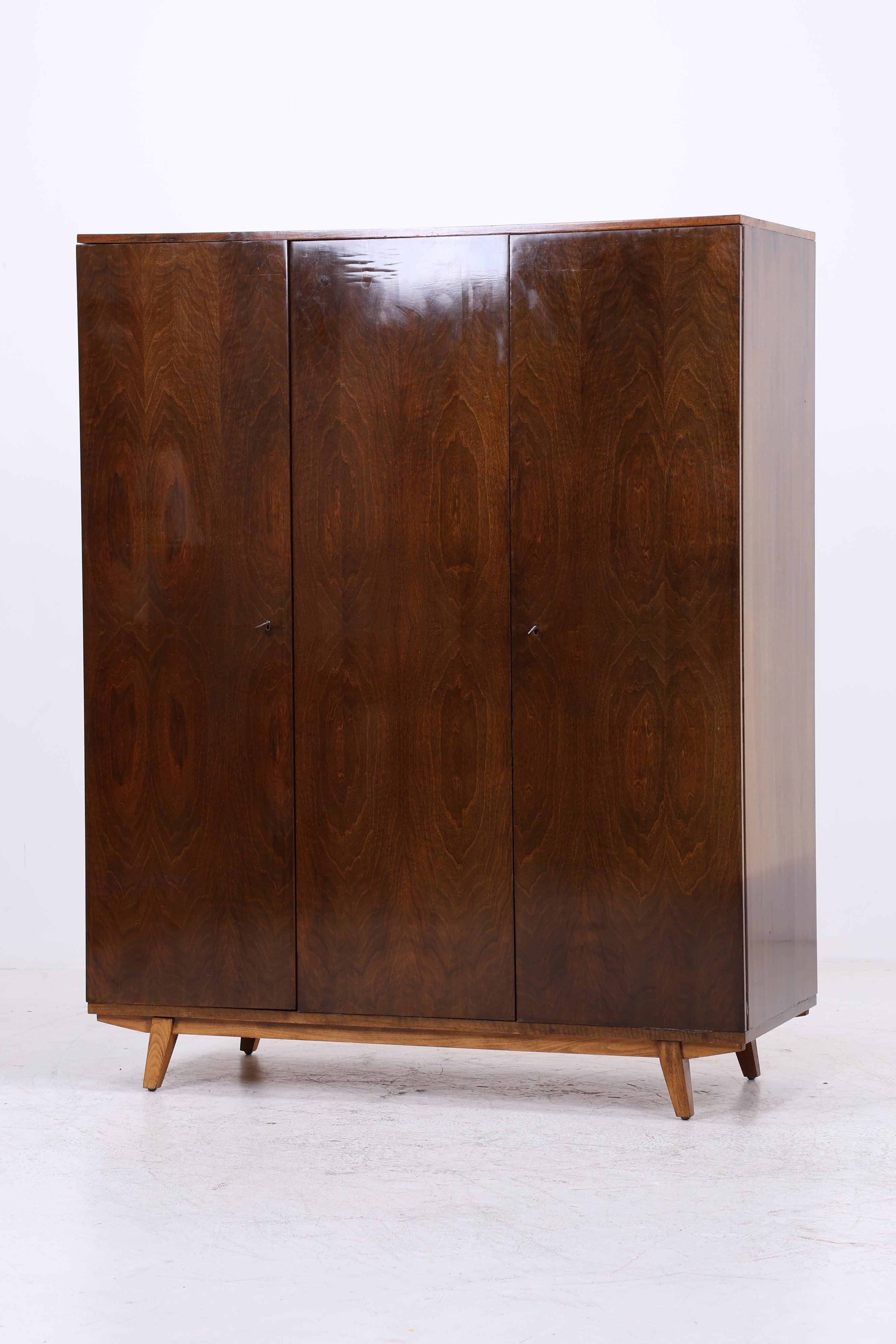 Vintage Kleiderschrank | Mid Century Schrank | 50er 60er Jahre