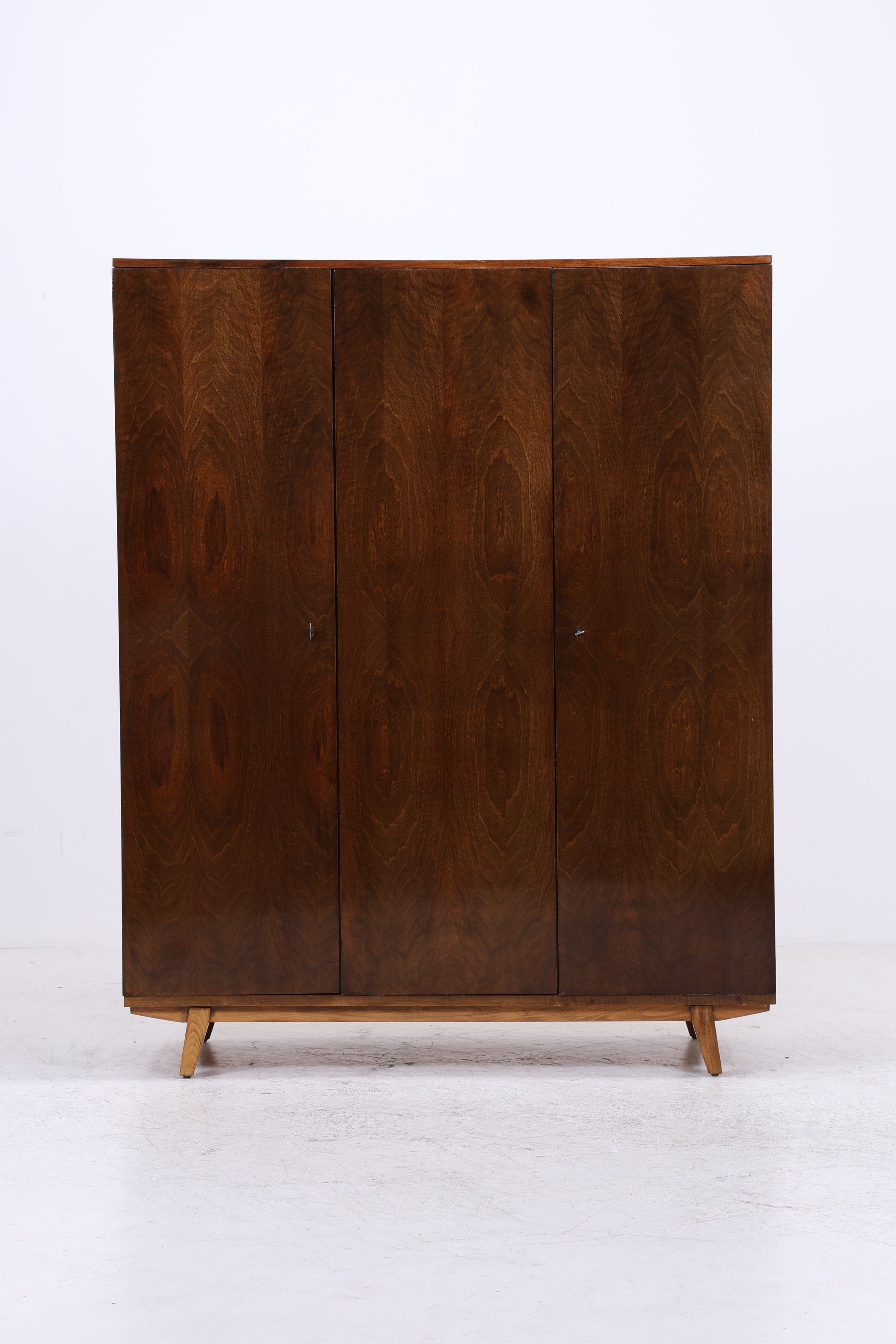 Vintage Kleiderschrank | Mid Century Schrank | 50er 60er Jahre