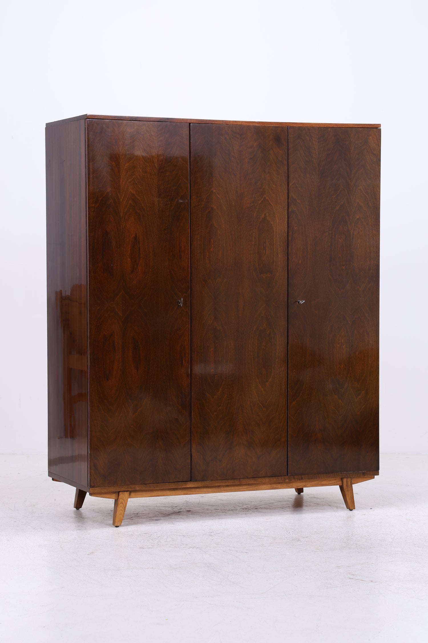 Vintage Kleiderschrank | Mid Century Schrank | 50er 60er Jahre