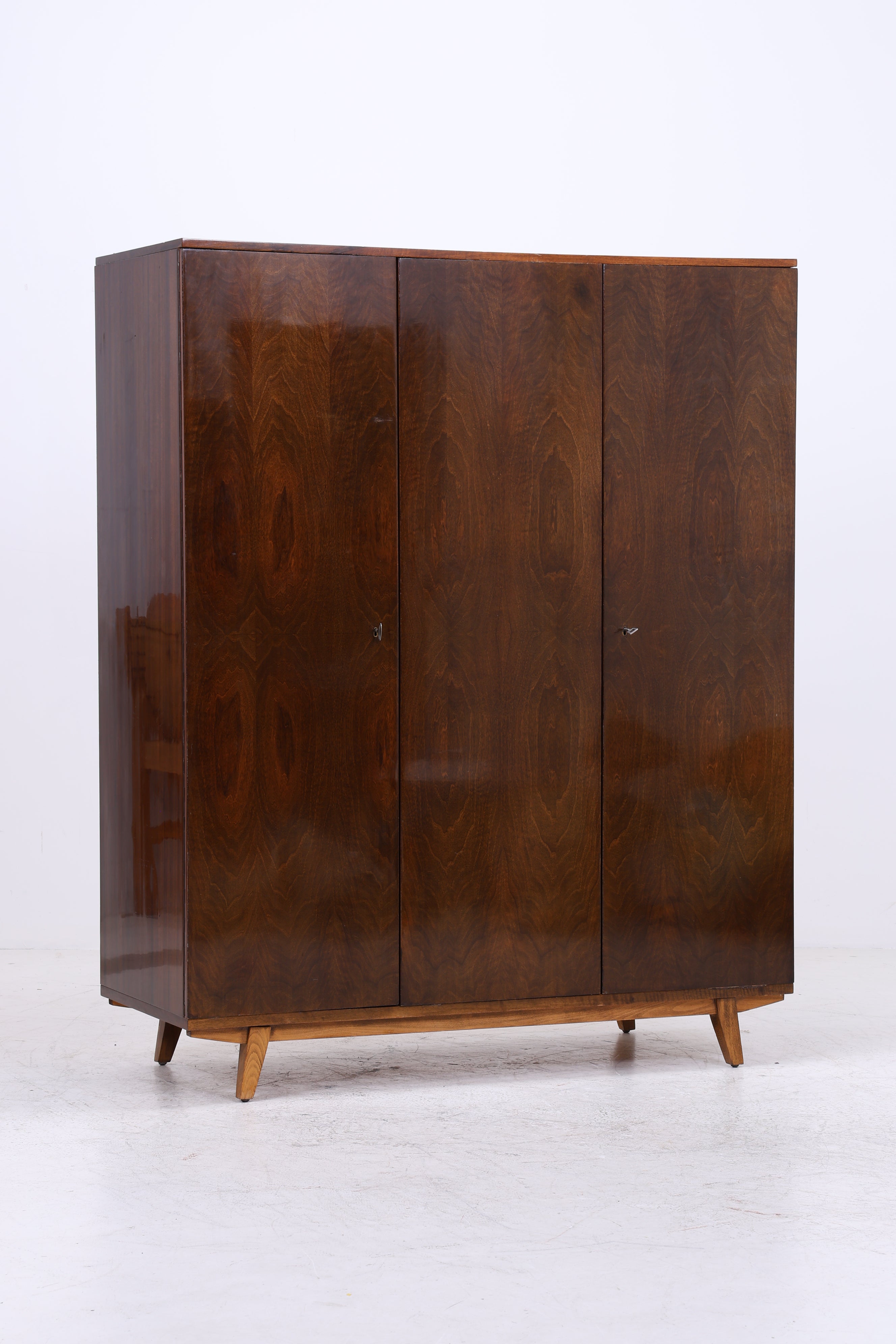 Vintage Kleiderschrank | Mid Century Schrank | 50er 60er Jahre