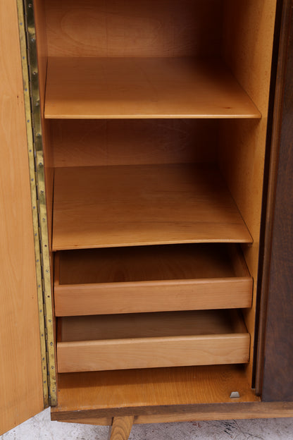 Vintage Kleiderschrank | Mid Century Schrank | 50er 60er Jahre