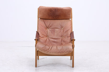 Torbjørn Afdal Hunter Chair | Vintage Ledersessel | Mid Century Sessel
