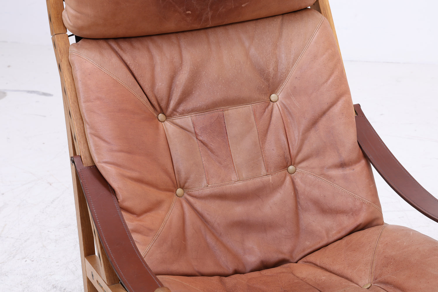Torbjørn Afdal Hunter Chair | Vintage Ledersessel | Mid Century Sessel