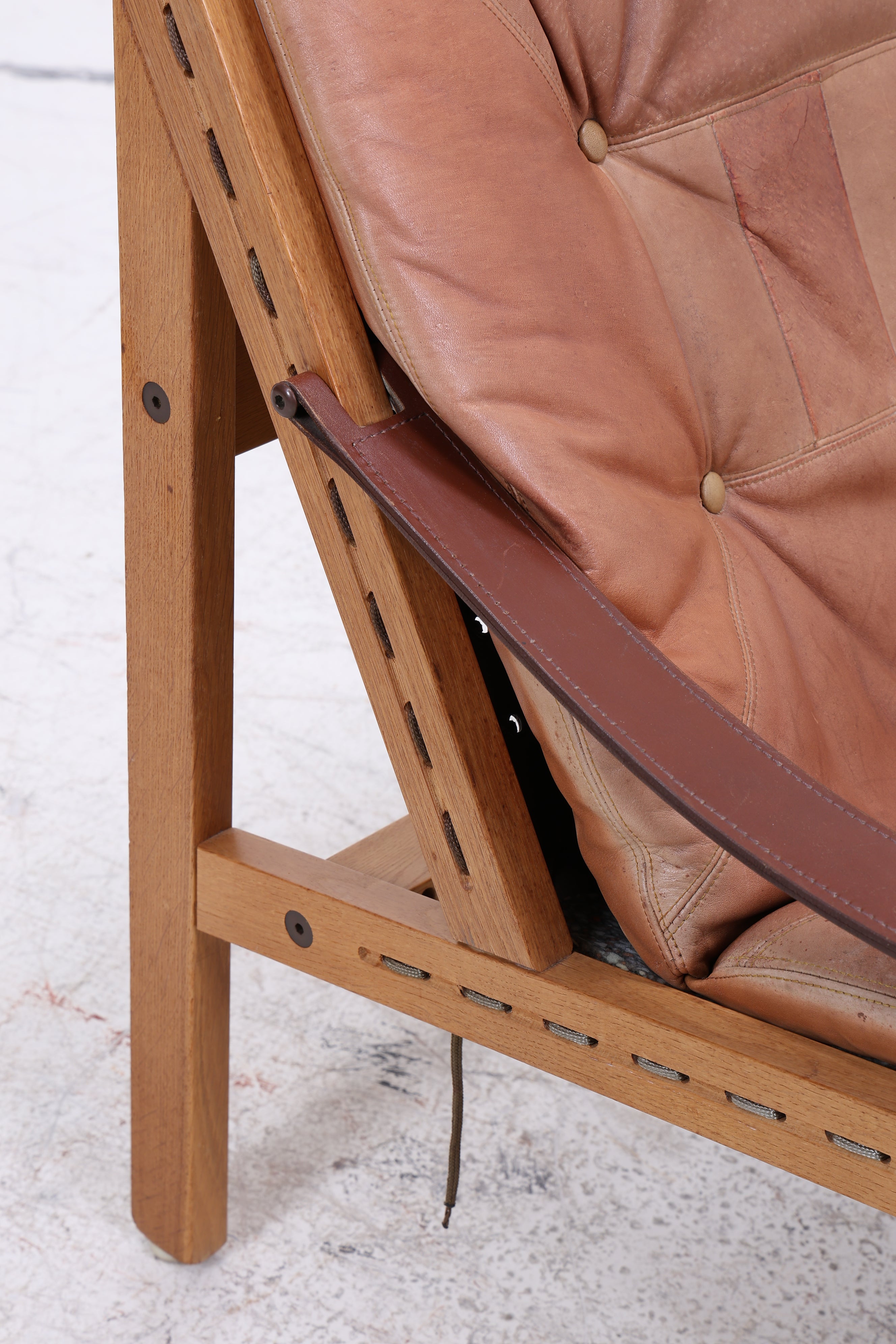 Torbjørn Afdal Hunter Chair | Vintage Ledersessel | Mid Century Sessel