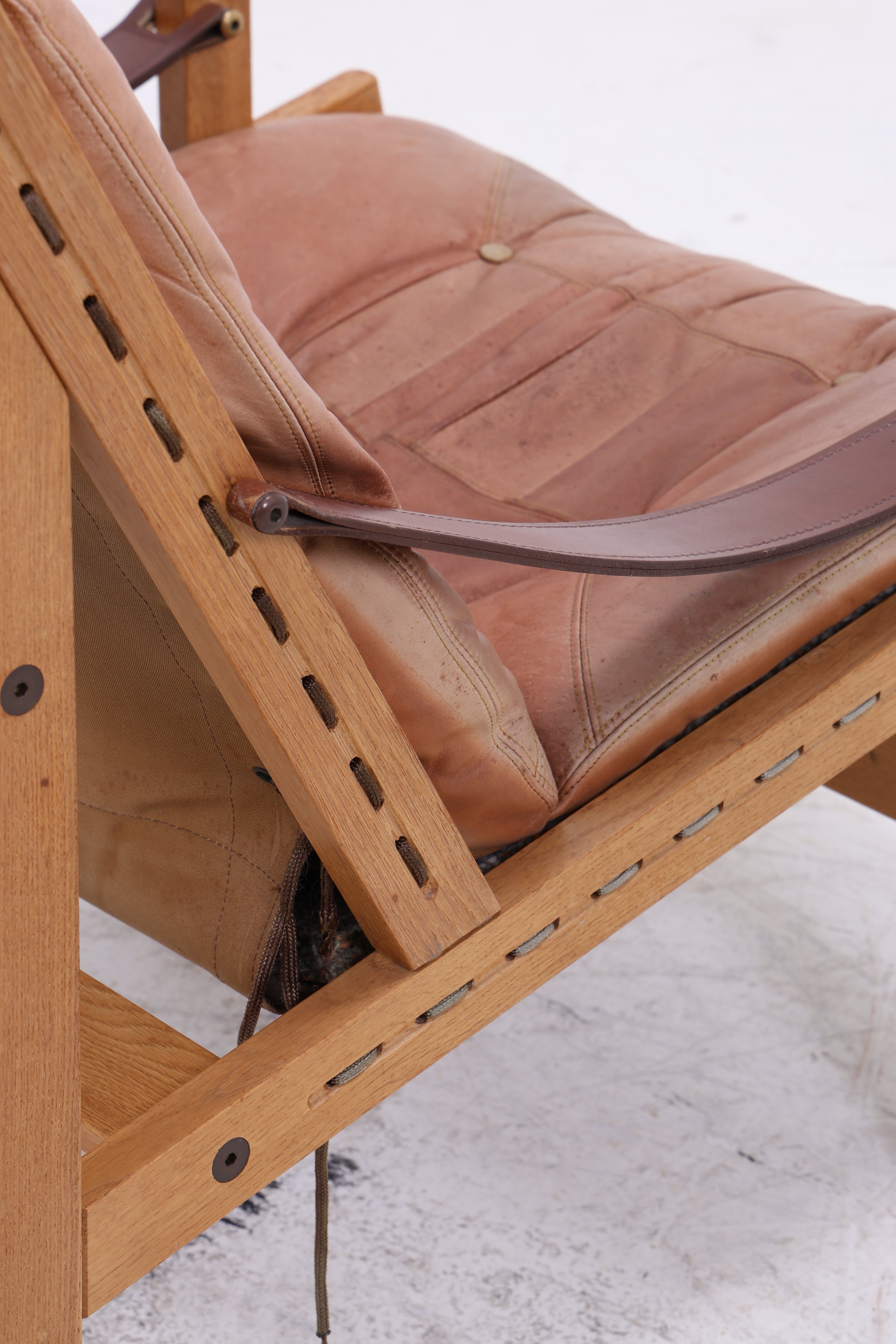 Torbjørn Afdal Hunter Chair | Vintage Ledersessel | Mid Century Sessel
