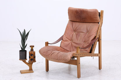 Torbjørn Afdal Hunter Chair | Vintage Ledersessel | Mid Century Sessel
