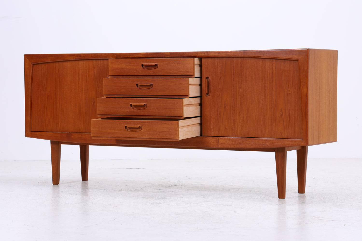 Vintage Teak Sideboard von Bartels | Mid Century Anrichte | 60er Jahre