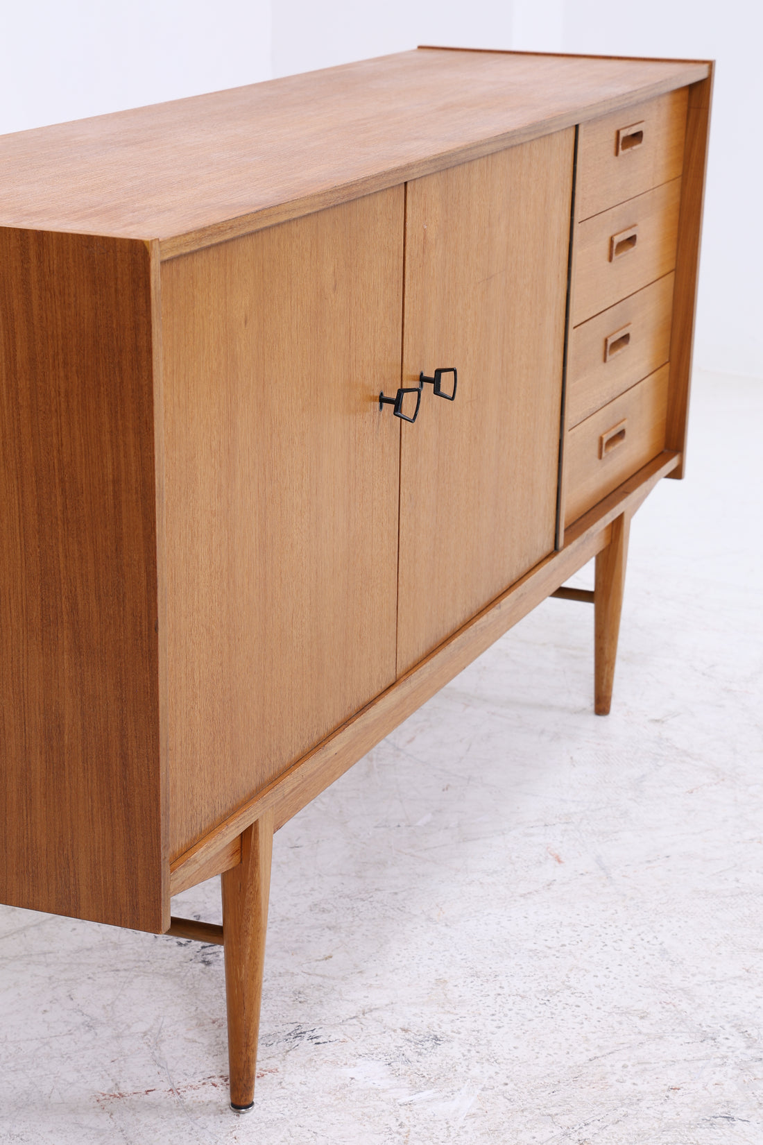 Vintage Teak Sideboard | Mid Century Anrichte | 60er Jahre
