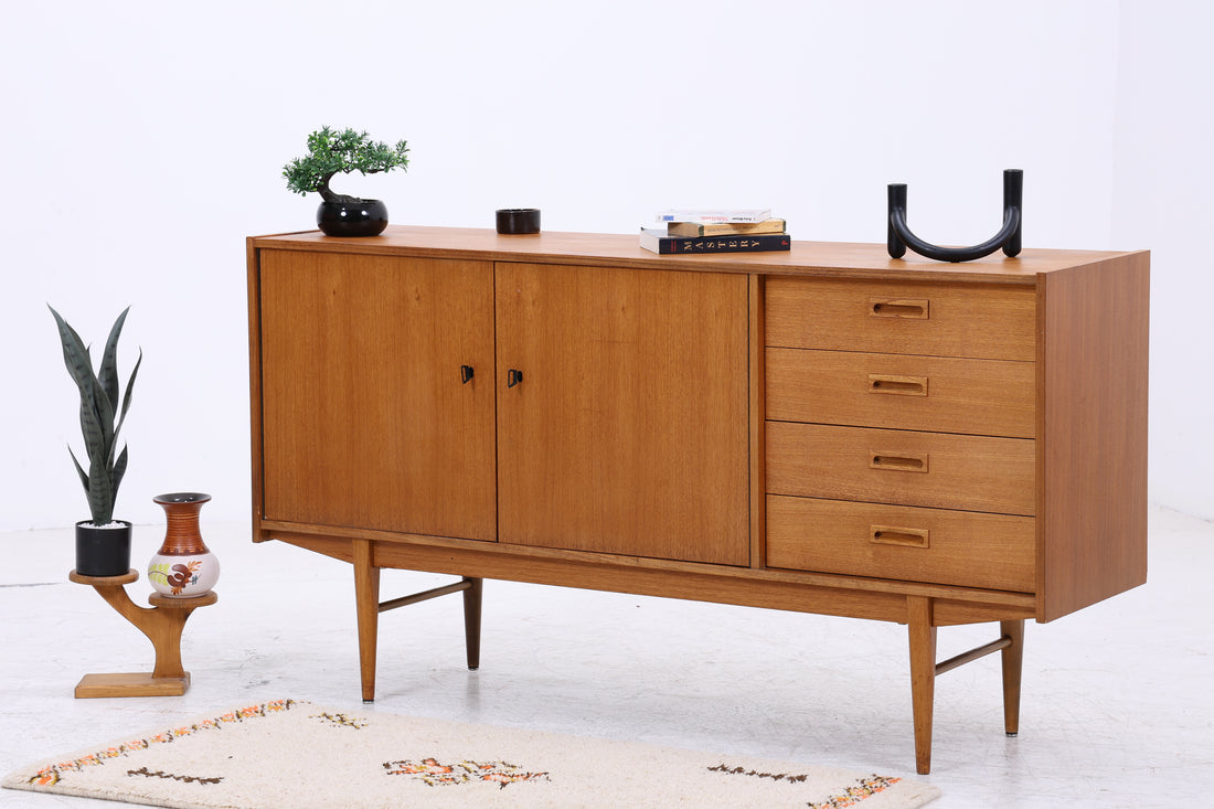 Vintage Teak Sideboard | Mid Century Anrichte | 60er Jahre