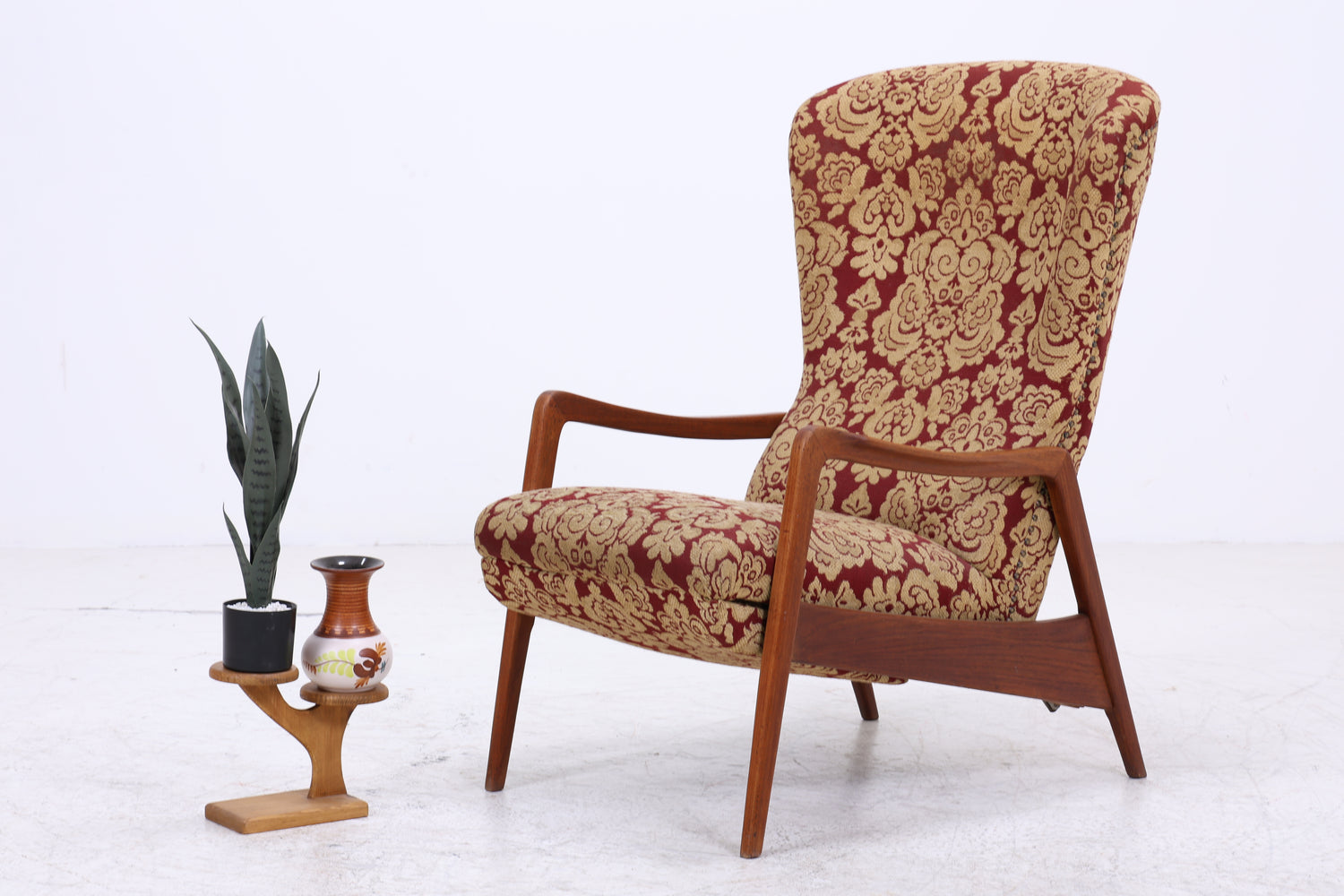 Vintage Teak Sessel | Mid Century Lounge Chair | 60er Jahre