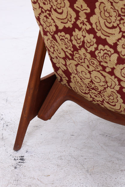Vintage Teak Sessel | Mid Century Lounge Chair | 60er Jahre