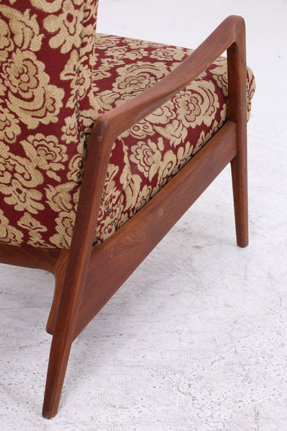 Vintage Teak Sessel | Mid Century Lounge Chair | 60er Jahre
