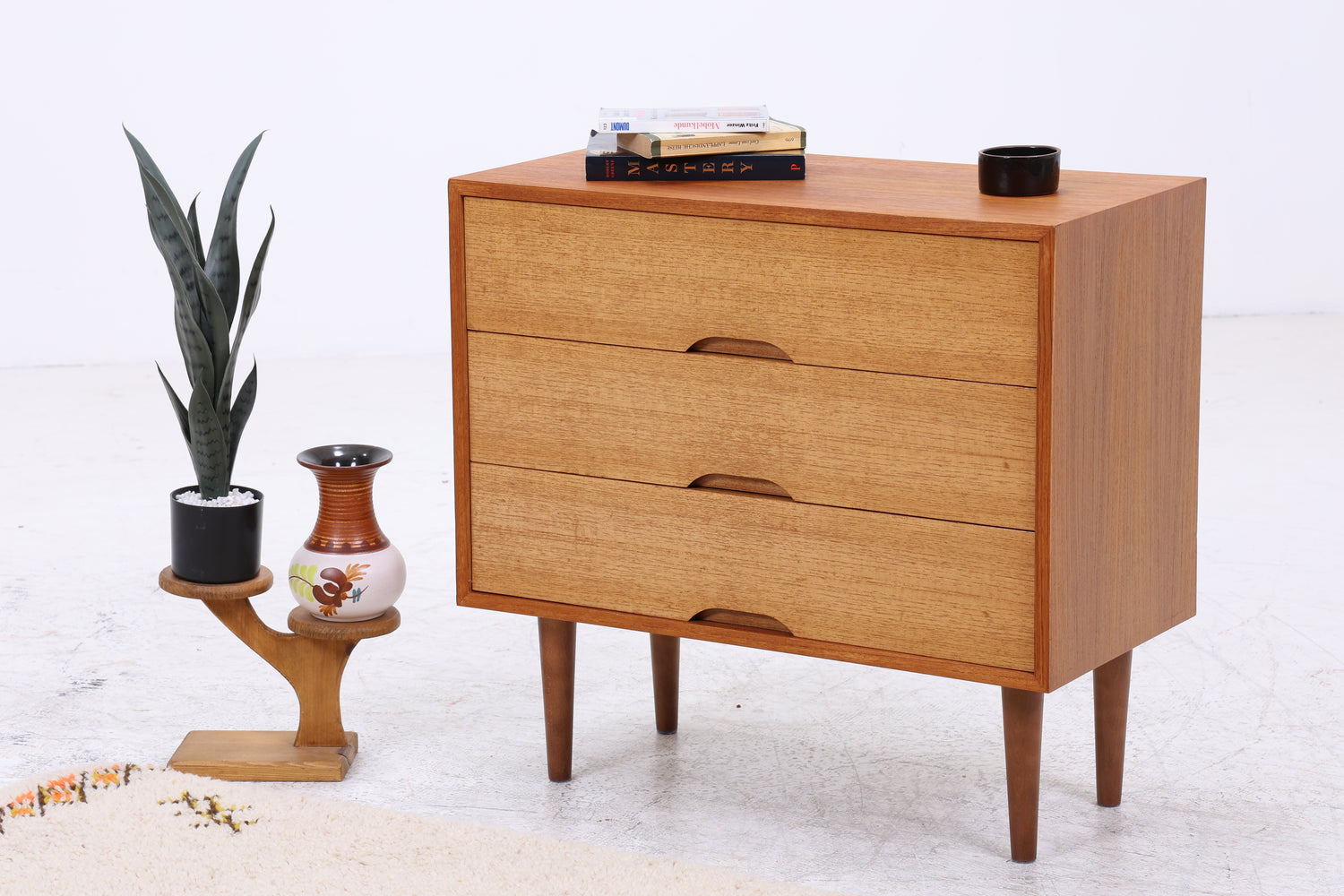 Vintage Teak Kommode | Mid Century Schubladenschrank | 60er Jahre