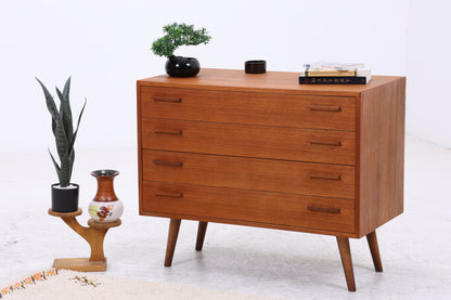 Vintage Teak Kommode von Kai Kristiansen | Mid Century Schrank | 4 Schubladen