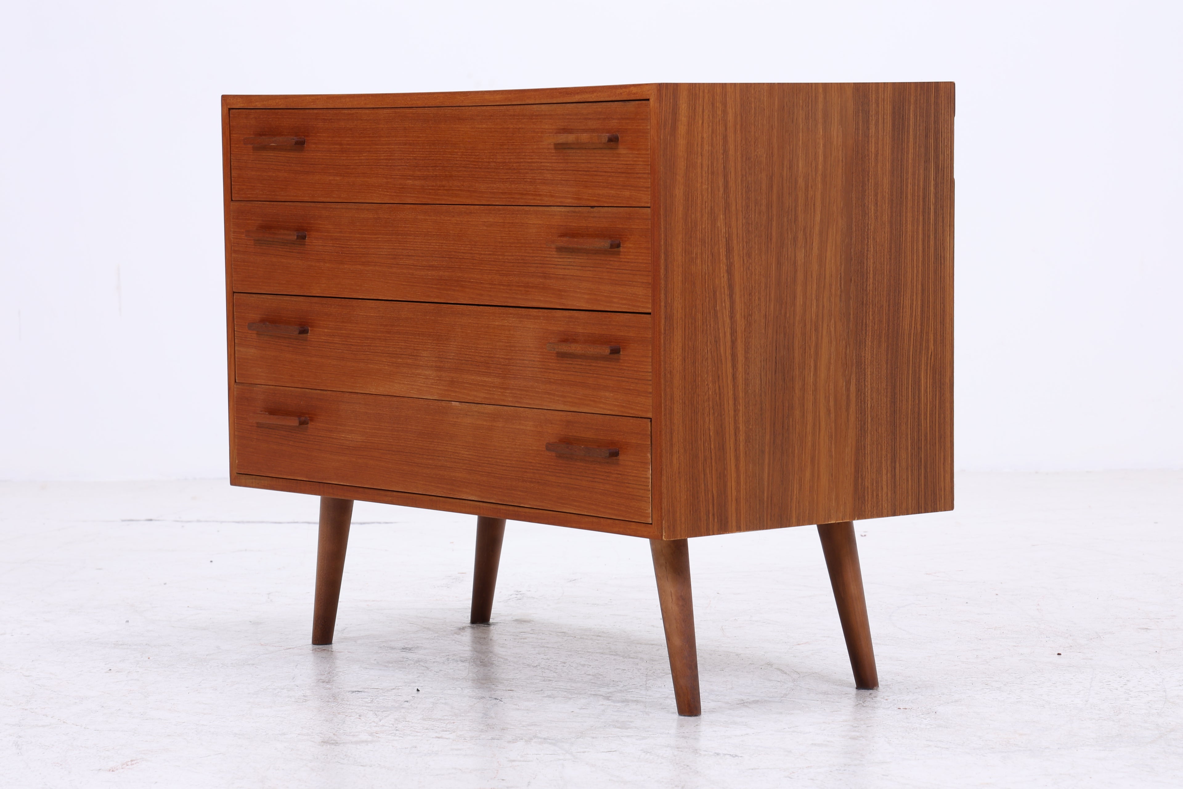 Vintage Teak Kommode von Kai Kristiansen | Mid Century Schrank | 4 Schubladen