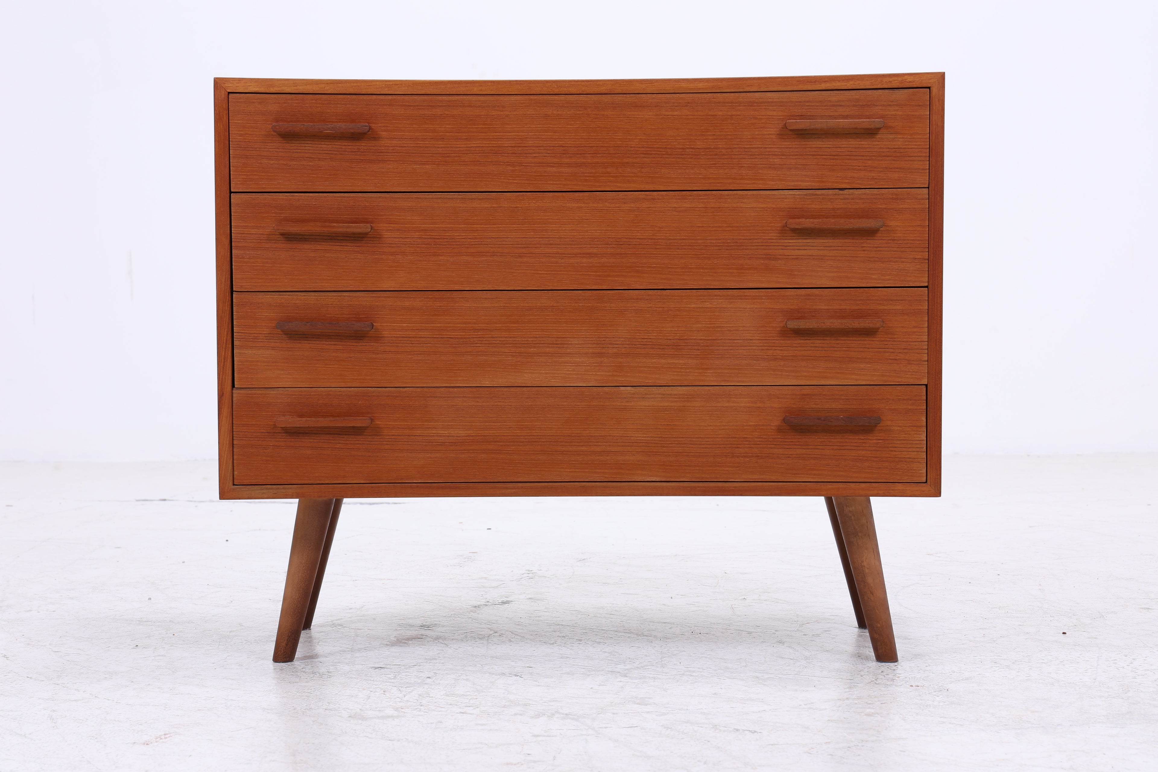 Vintage Teak Kommode von Kai Kristiansen | Mid Century Schrank | 4 Schubladen