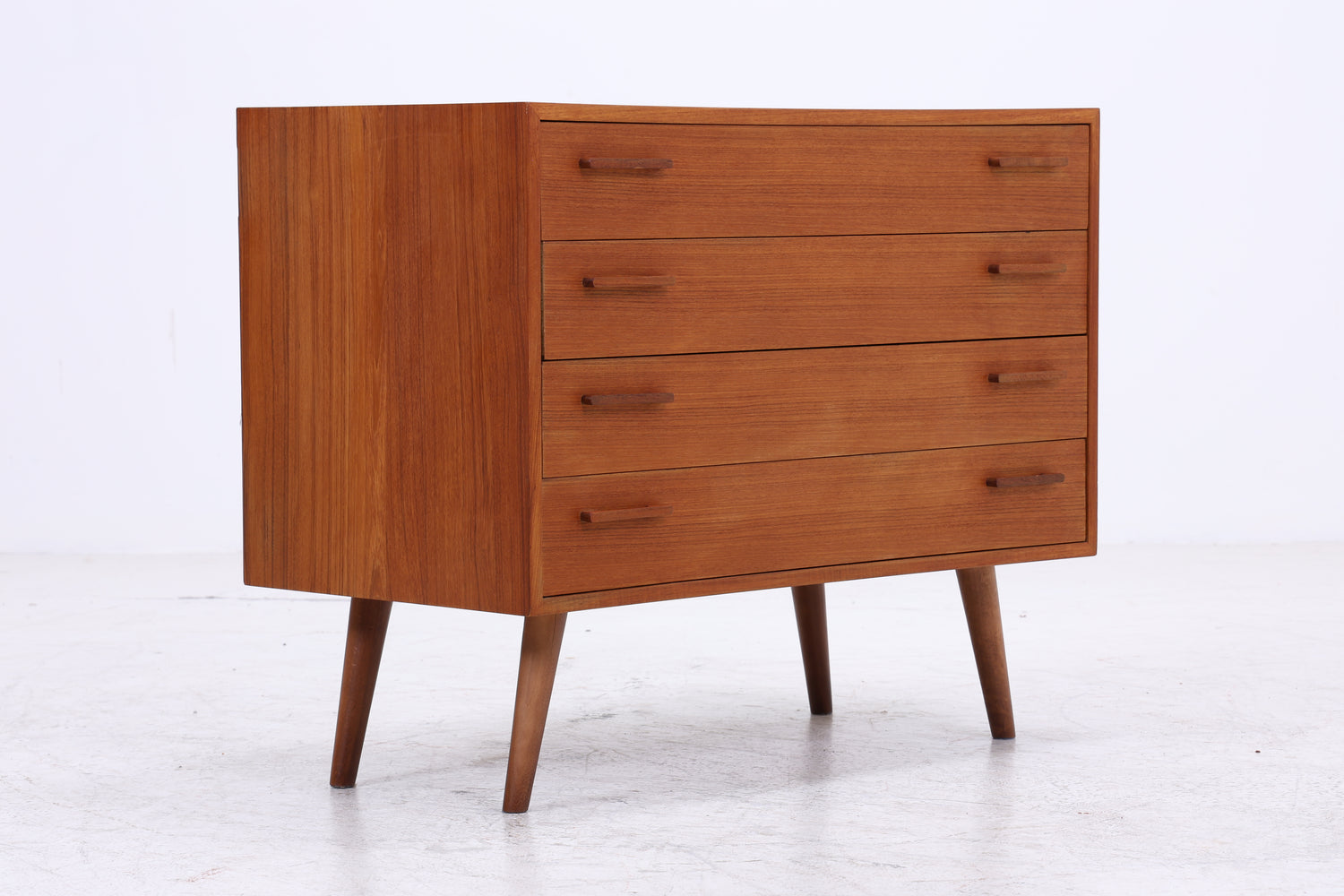 Vintage Teak Kommode von Kai Kristiansen | Mid Century Schrank | 4 Schubladen