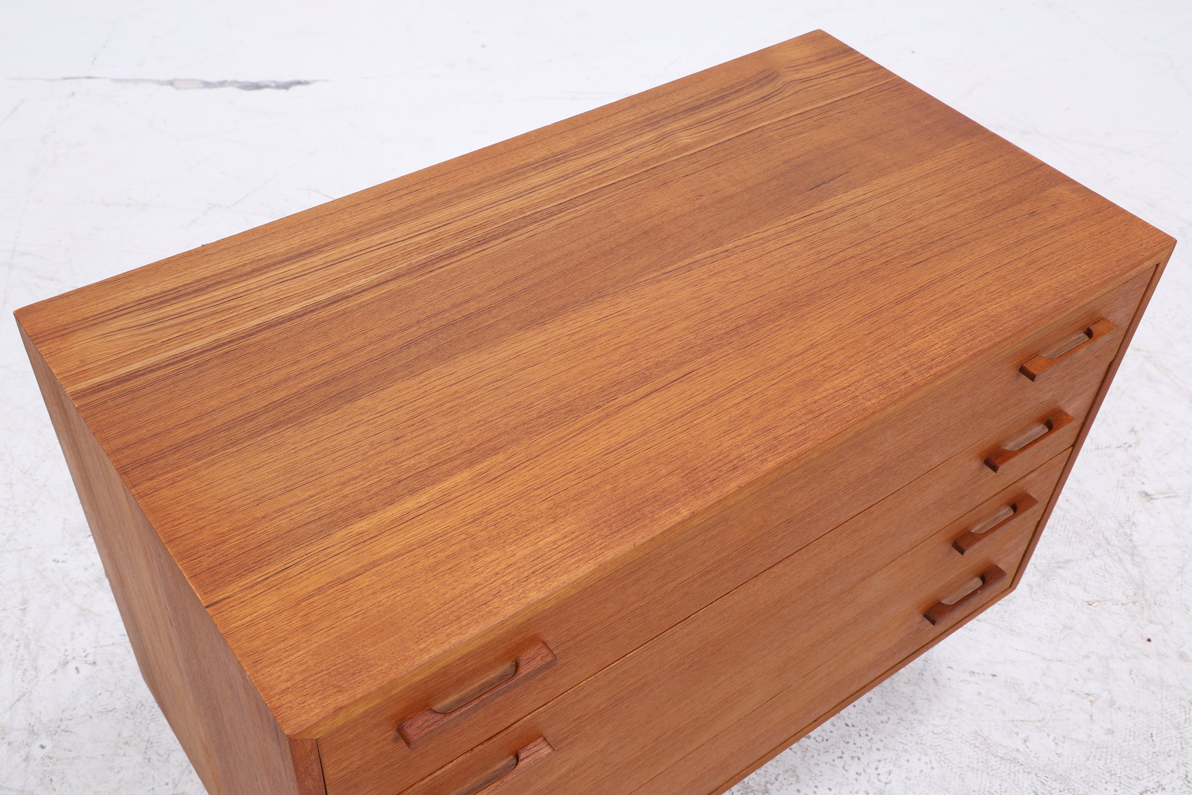 Vintage Teak Kommode von Kai Kristiansen | Mid Century Schrank | 4 Schubladen