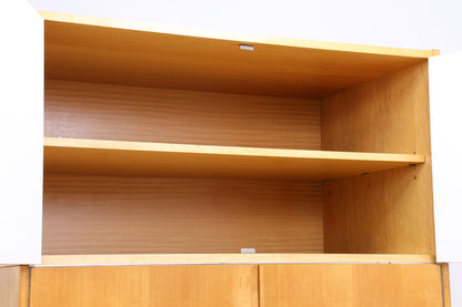 Vintage Hellerau Kleiderschrank | Birke | DDR Design Wäscheschrank | 1964