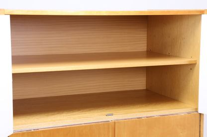 Vintage Hellerau Kleiderschrank | Birke | DDR Design Wäscheschrank | 1964