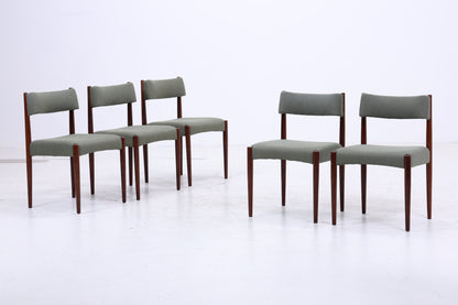 5er Set Vintage Knud Faerch Stühle | Bovenkamp | Danish Design 60er Jahre
