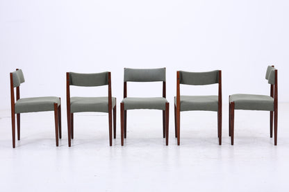 5er Set Vintage Knud Faerch Stühle | Bovenkamp | Danish Design 60er Jahre