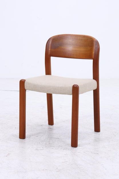 Vintage EMC Møbler Teak Stühle | Mid Century 4er Set | Danish Design 60er Jahre