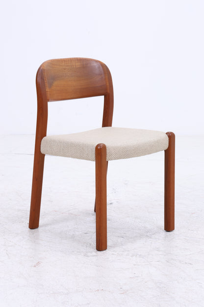 Vintage EMC Møbler Teak Stühle | Mid Century 4er Set | Danish Design 60er Jahre