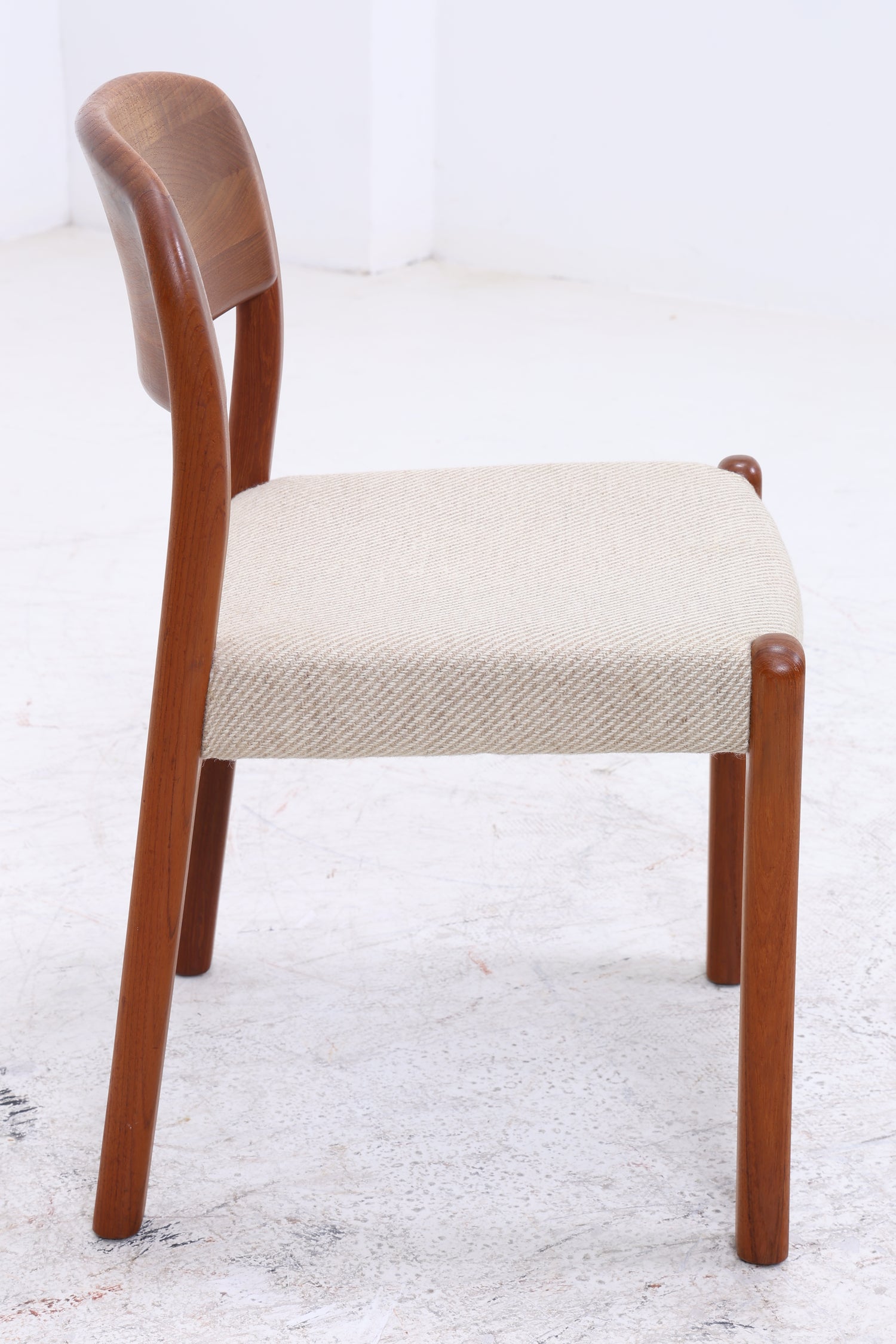 Vintage EMC Møbler Teak Stühle | Mid Century 4er Set | Danish Design 60er Jahre