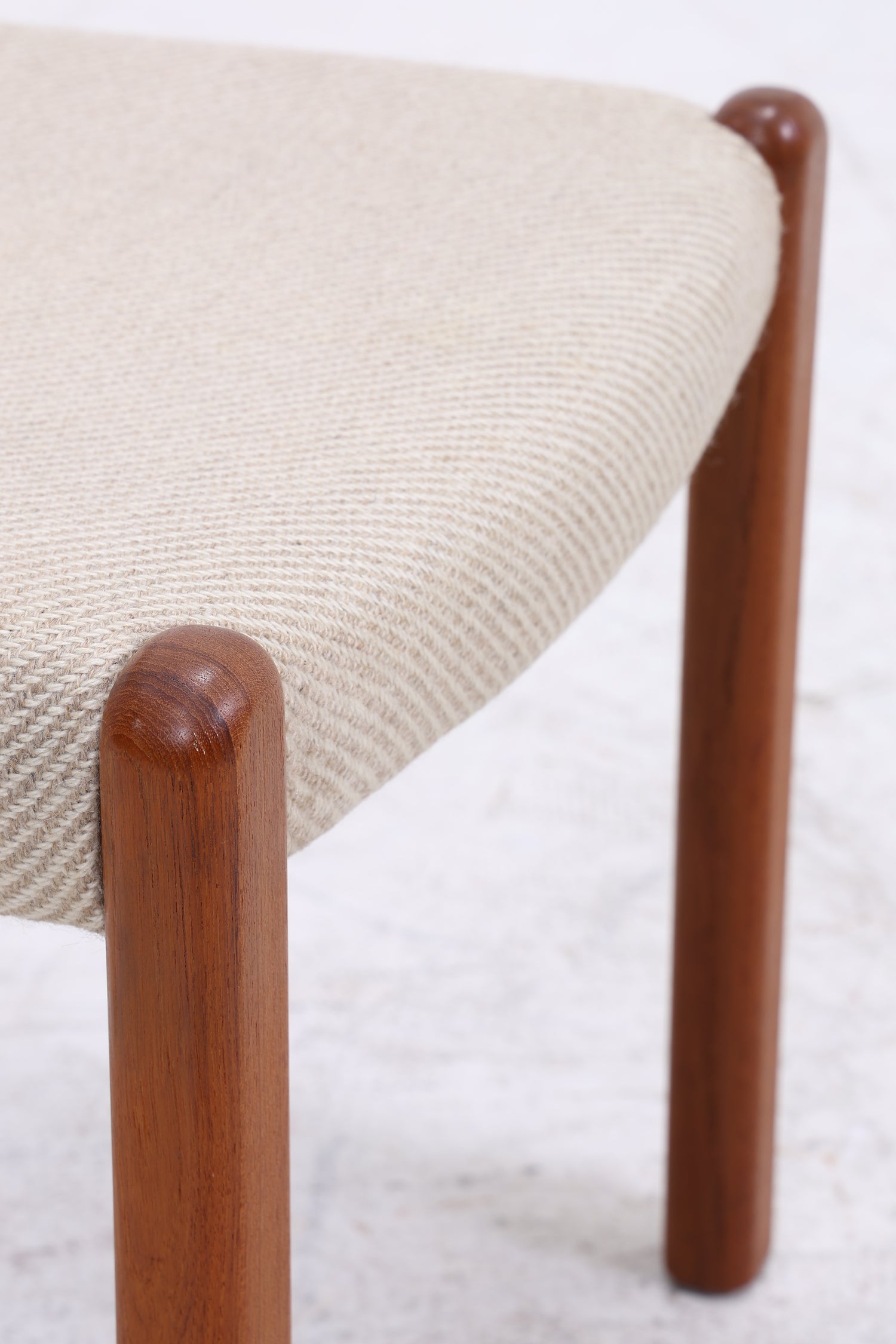 Vintage EMC Møbler Teak Stühle | Mid Century 4er Set | Danish Design 60er Jahre