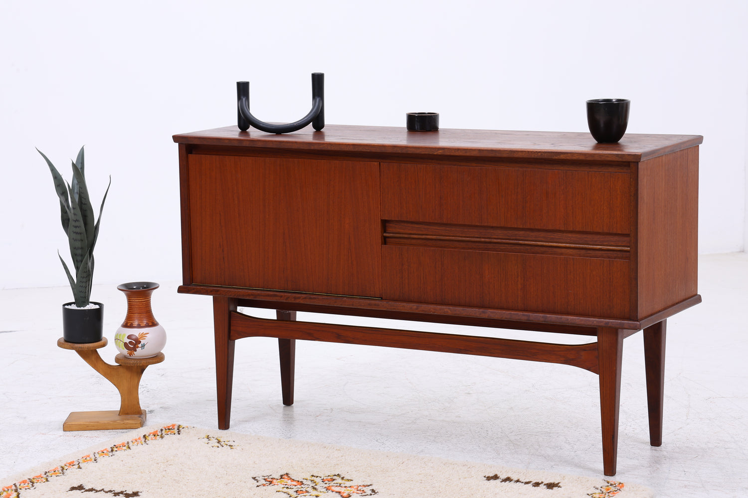 Vintage Teak Kommode | Mid Century Schrank | 60er Jahre Design